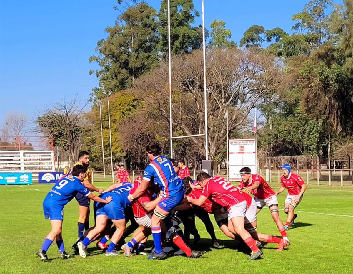 REENCUENTRO. Los Tarcos y Old Lions, hace unos días. 