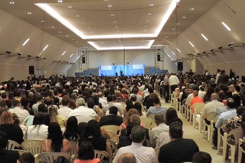 Tengan paciencia: un encuentro organizado por los testigos de Jehová