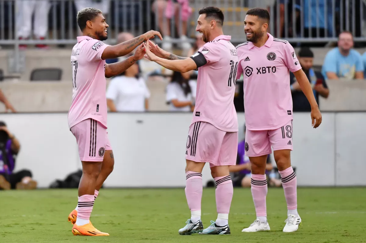 Con un gol de Lionel Messi, Inter Miami venció a Philadelphia Union y jugará la final de la Leagues Cup