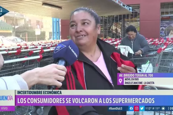 Incertidumbre: En las góndolas hay productos que no tienen precio, advierten los tucumanos