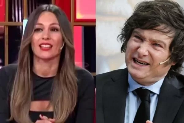 Milei le respondió a Pampita y la acusó de no ser neutral