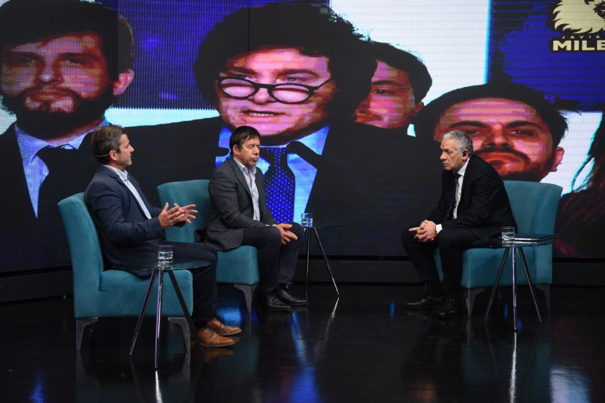 GRAN PARTE DEL DEBATE GIRÓ en torno a la figura de Javier Milei