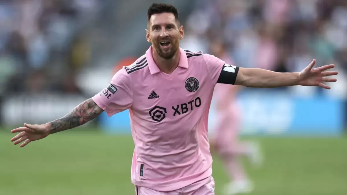 Messi se prepara para la final con Nashville