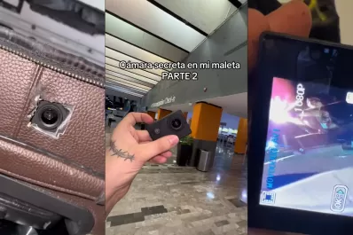 ¿Cómo viaja una valija de un aeropuerto a otro? Un pasajero puso una cámara oculta en su equipaje