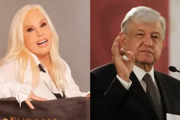 Con un insulto, Susana Giménez defendió a Javier Milei de las críticas del presidente mexicano: “Zurdo de m…”