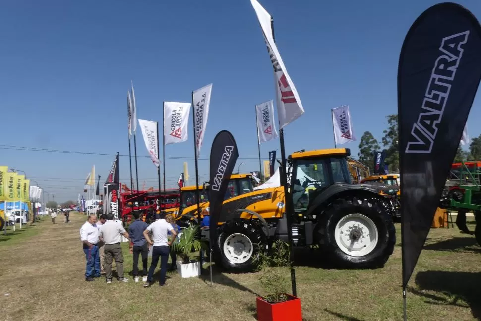 MUESTRA AGRÍCOLA. Se inauguró la cuarta exposición en el sur. 