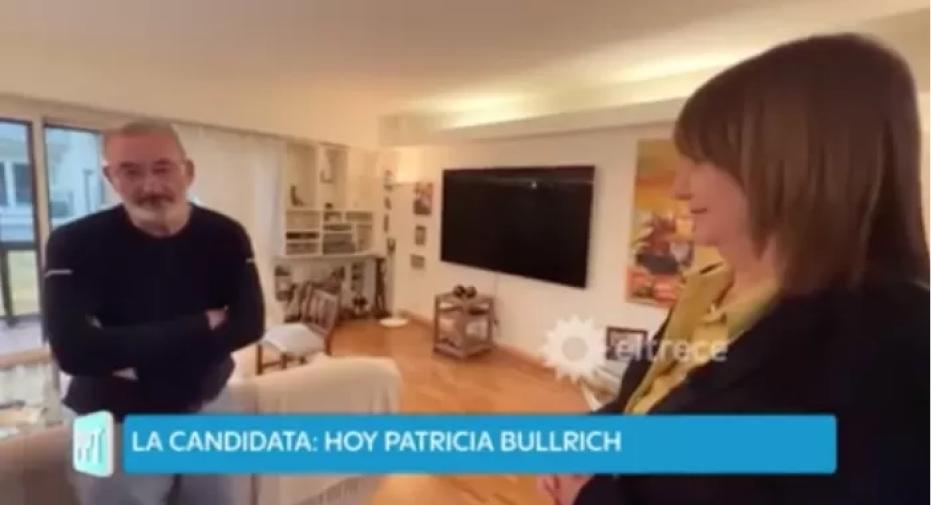 Patricia Bullrich y su pareja Guillermo Yanco.