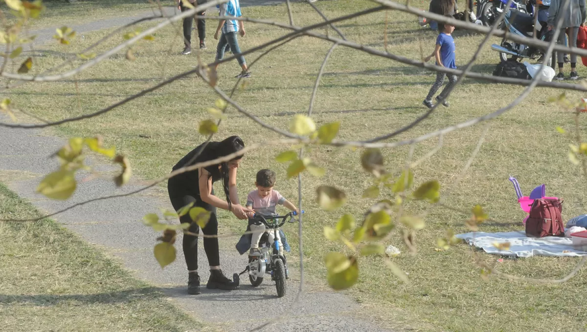 PARA DISFRUTAR. El estado del tiempo acompañará hoy los festejos del Día del Niño, que se multiplicarán en todos los espacios públicos de la provincia.