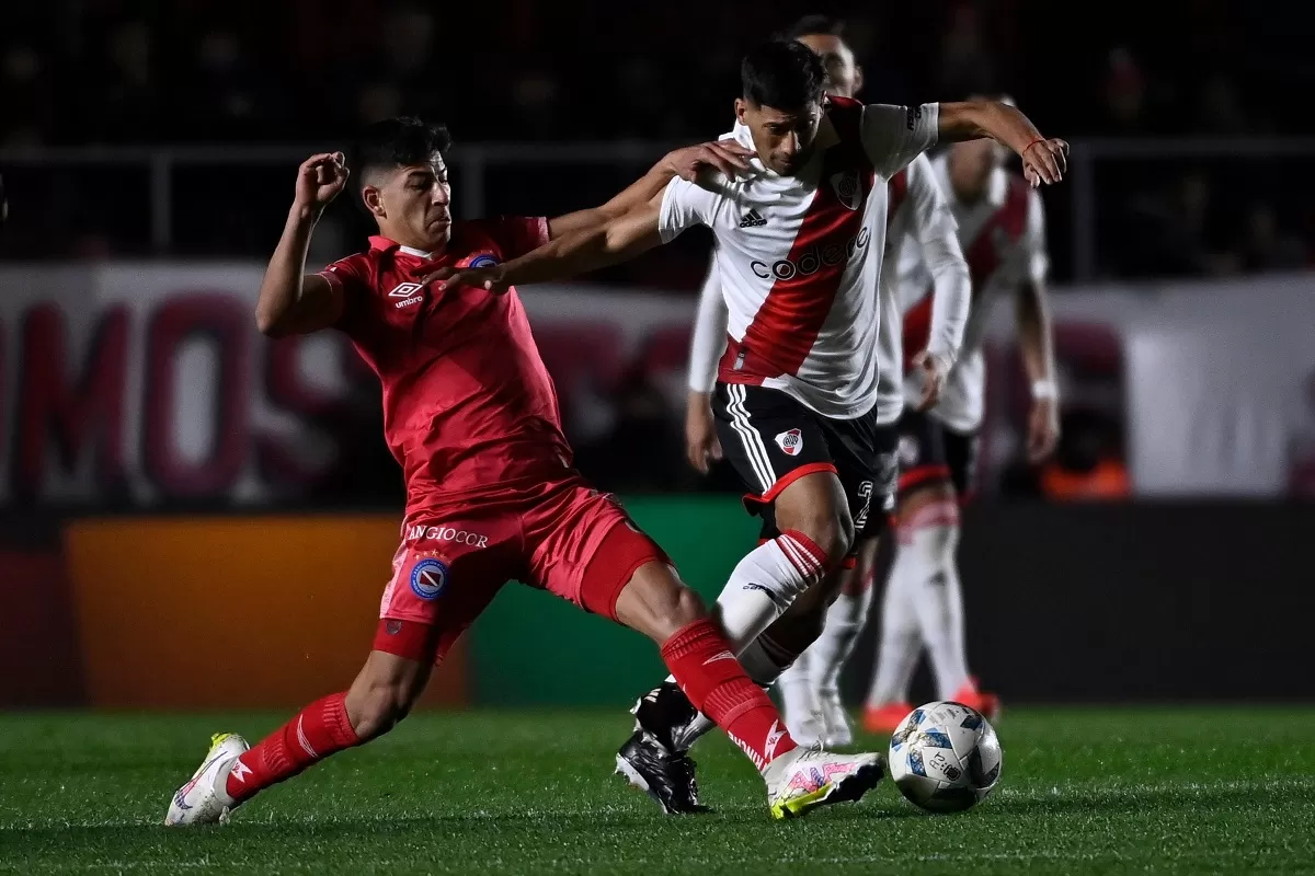 Argentinos le ganó 3 a 2 a River en un partidazo