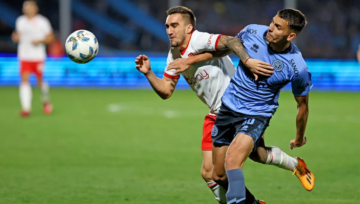 MEJORAR. Estudiantes cayó en su debut por la Copa de la Liga ante Belgrano, en Córdoba.