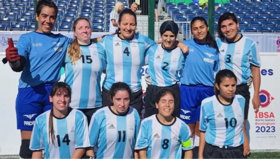 Las Murciélagas, flamantes campeonas en el Mundial para ciegos.