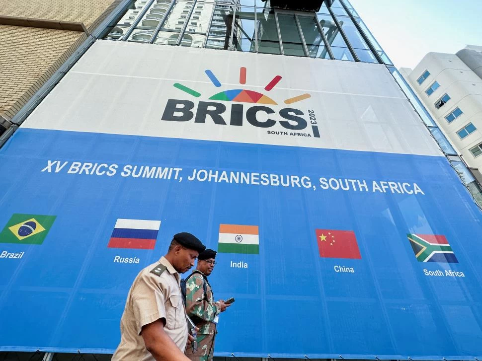 PREPARATIVOS. El Centro de Convenciones Sandton albergará la reunión de cinco países Brics y sus invitados.  