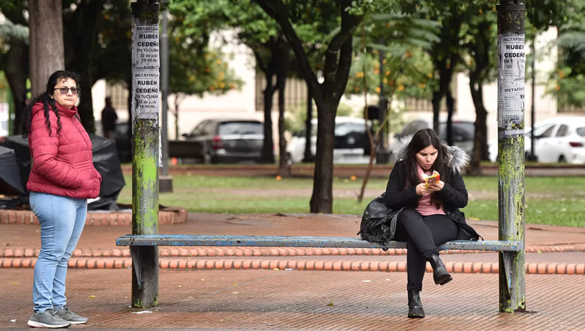 VUELVEN LOS ABRIGOS. Al menos durante los próximos cuatro días habrá poca amplitud térmica en la provincia. 