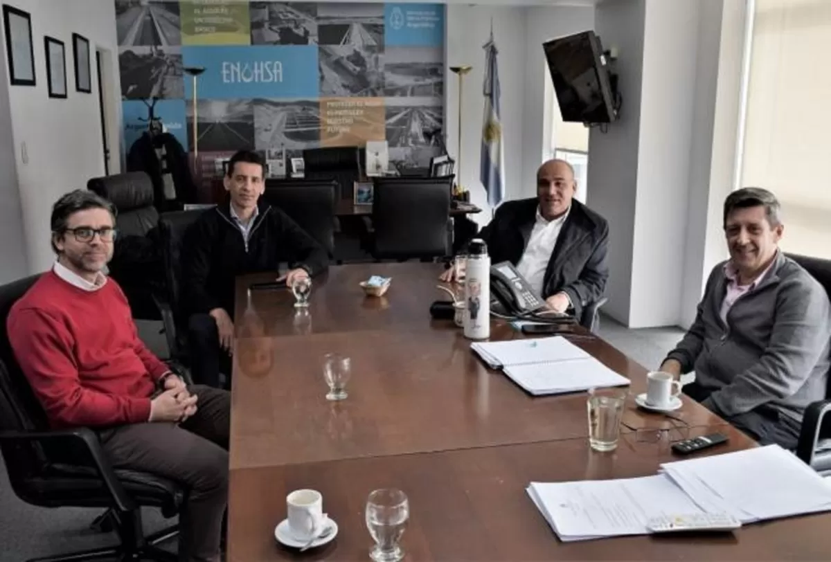 Reunión en Buenos Aires. FOTO COMUNICACIÓN PÚBLICA