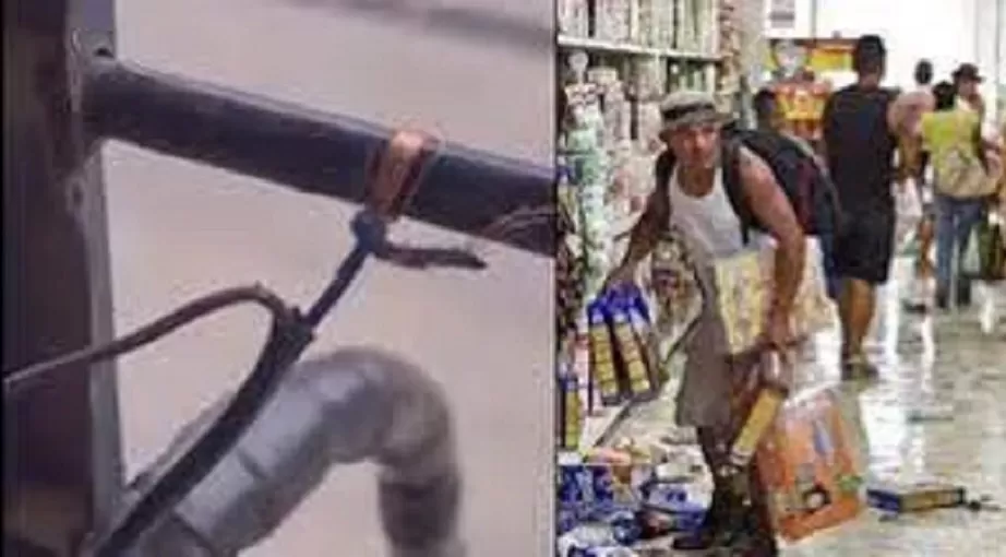 Un comerciante electrificó la reja de su negocio tras la ola de saqueos