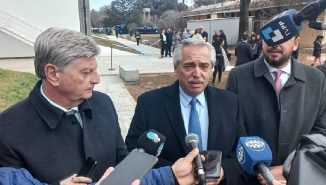 El Presidente Alberto Fernández desde La Pampa.