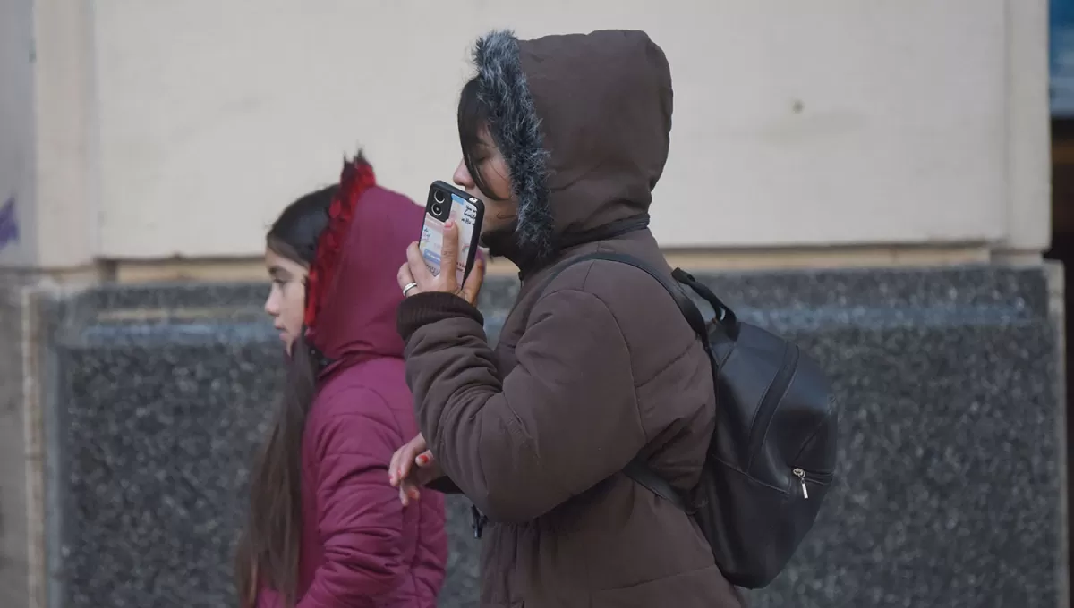 BAJAS TEMPERATURAS. El SMN anuncia mínimas inferiores a los 10 °C para el resto del fin de semana.