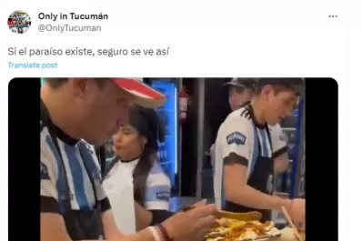 Jimena Barón “enamorada” del sánguche de milanesa tucumano