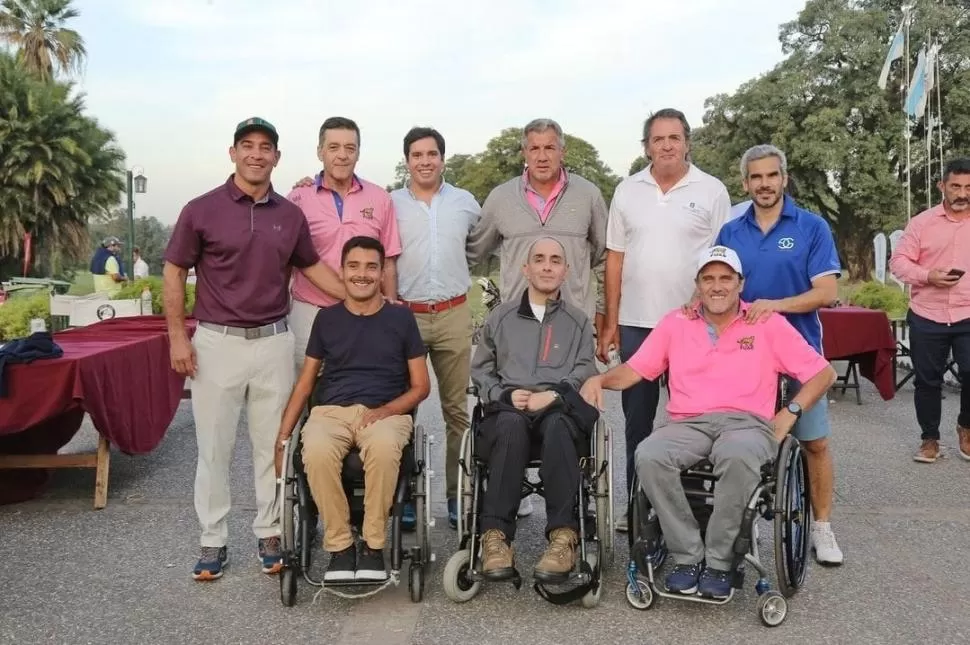 EN TUCUMÁN. José Basile, Diego Elías e Ignacio Rizzi, miembros de la FuAR. 