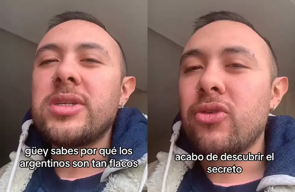 ¿Dieta y ejercicio? un mexicano realizó una particular teoría sobre los argentinos y su estado físico