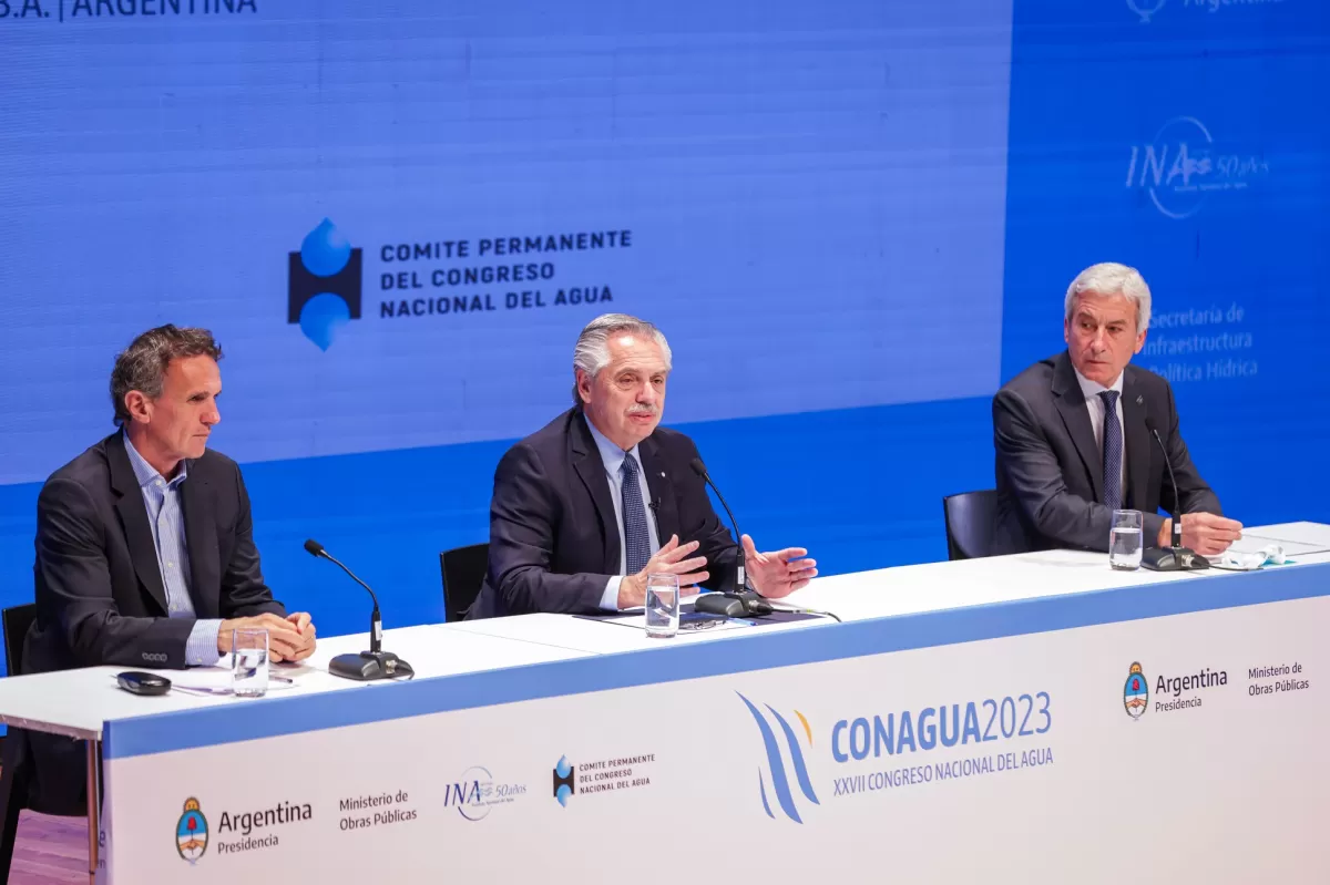 El presidente encabezó la apertura del Conagua. FOTO PRESIDENCIA