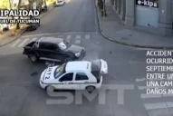 Video: accidentes, robos y peleas callejeras registrados por las cámaras de seguridad