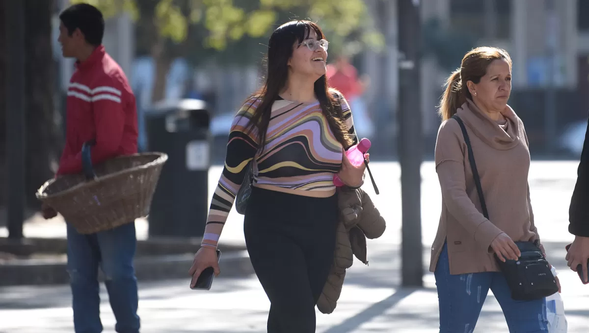 CALUROSO. Según el SMN los próximos tres días estarán marcados por el ascenso de la temperatura.