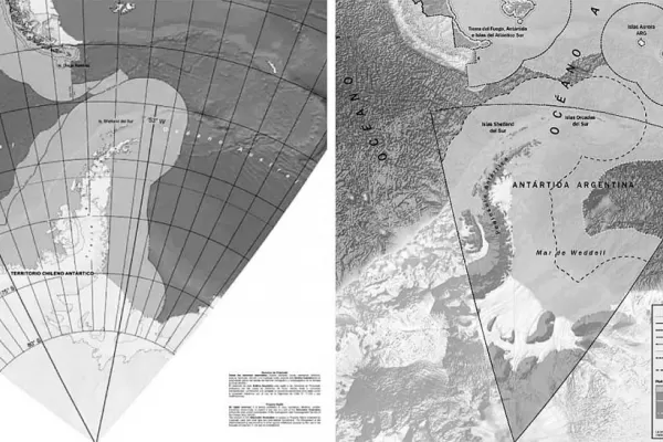 Chile marcó como propia un área de mar argentino de 5.000 km2