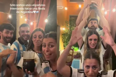 Unos españoles organizaron una fiesta argentina y probaron el fernet por primera vez: ¿qué dijeron?