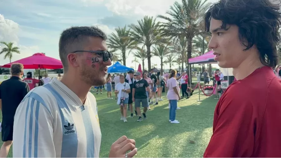 Un influencer fue al estadio del Inter Miami con un polémico cartel y le negaron el acceso.