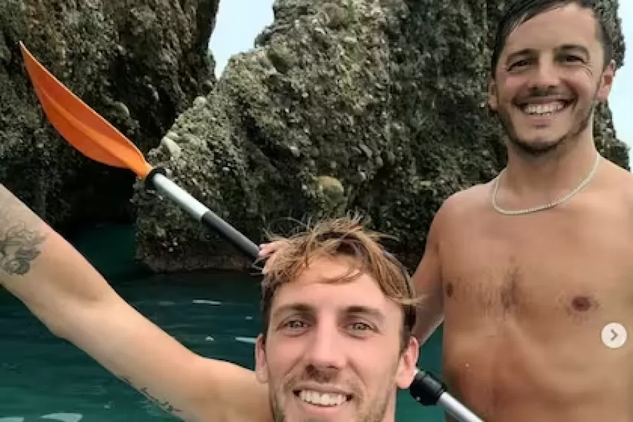 Emanuel Soria y Maximiliano Ludvik habían utilizado solo cuatro veces la tabla de paddle surf