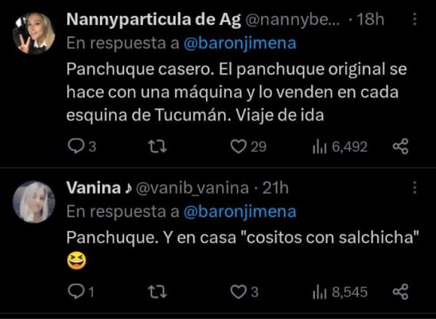 ¿Jimena Barón comió panchuque? La actriz y una curiosa pregunta a sus seguidores