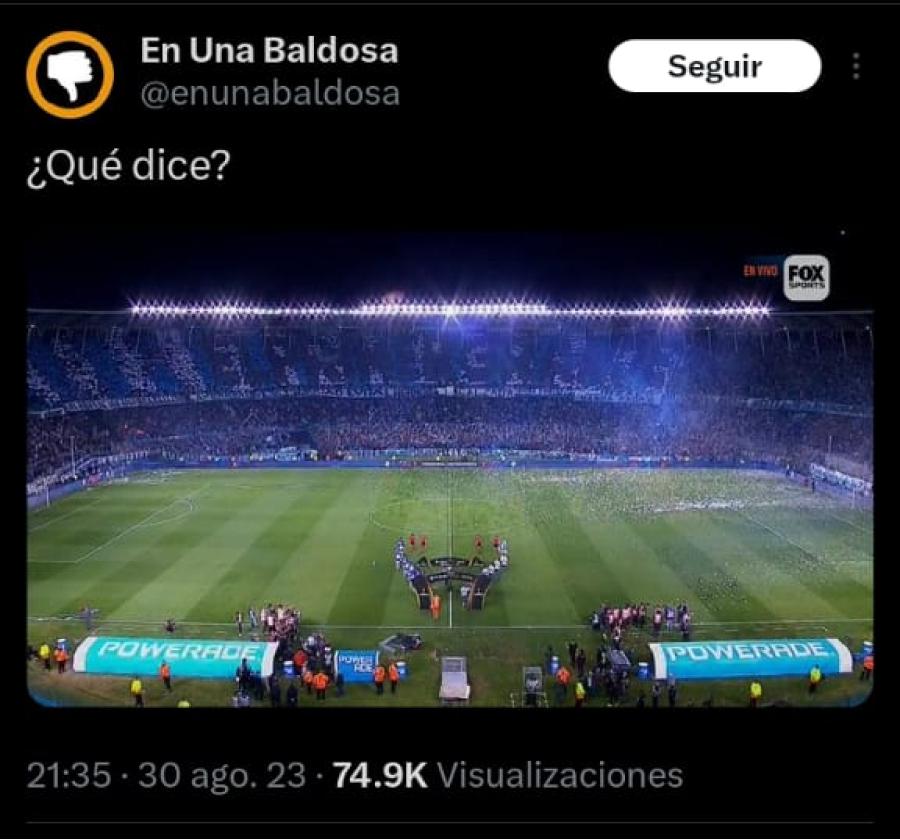 ¿Qué decía el cartel? El fallido recibimiento de la hinchada de Racing a su equipo