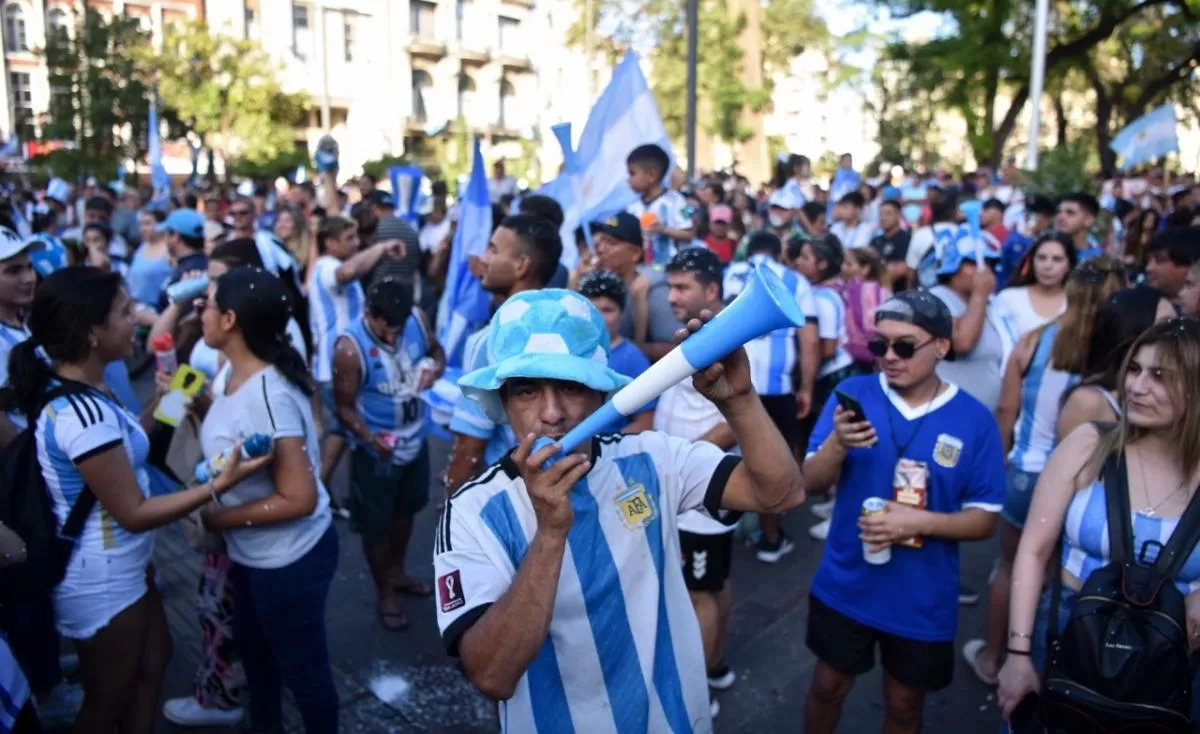 Hinchas argentinos 