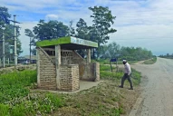 La 334, una ruta que desaparece por las crecientes