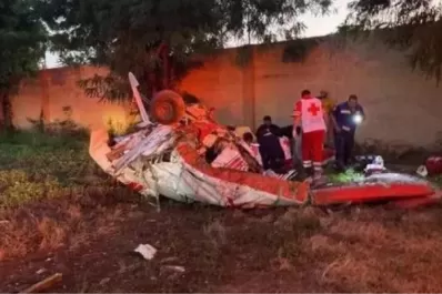 Insólita tragedia: quisieron revelar el sexo del bebé en una avioneta que perdió el control y se estrelló en plena fiesta