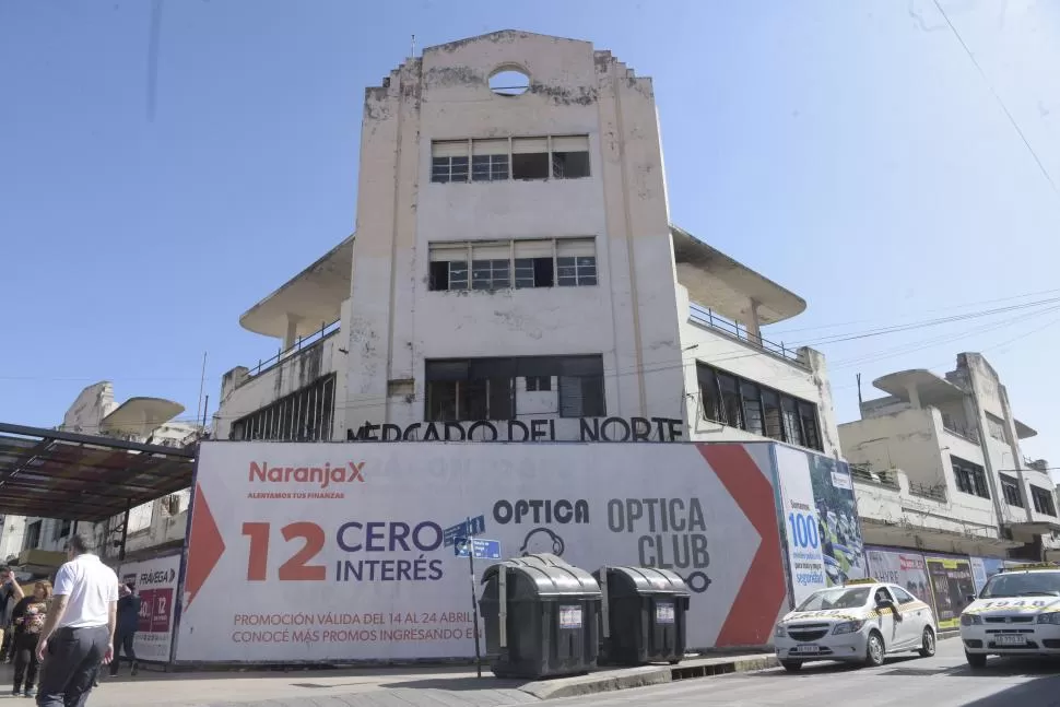 EL NUEVO MERCADO. La obra avanza pero hay planteos judiciales.