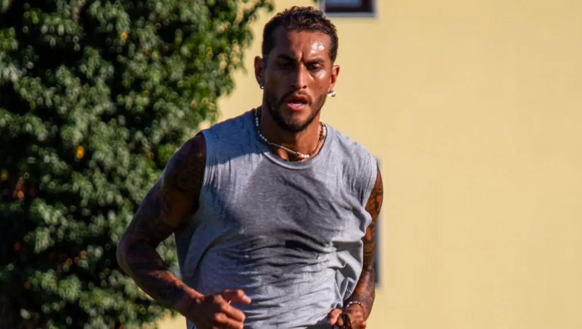 EN RITMO. Maxi Pereyra no detuvo su preparación física, para poder sumarse de inmediato a su nuevo club.