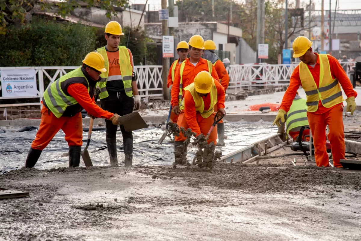 Actividad de la construcción. FOTO TOMADA DE Argentina.gob.ar