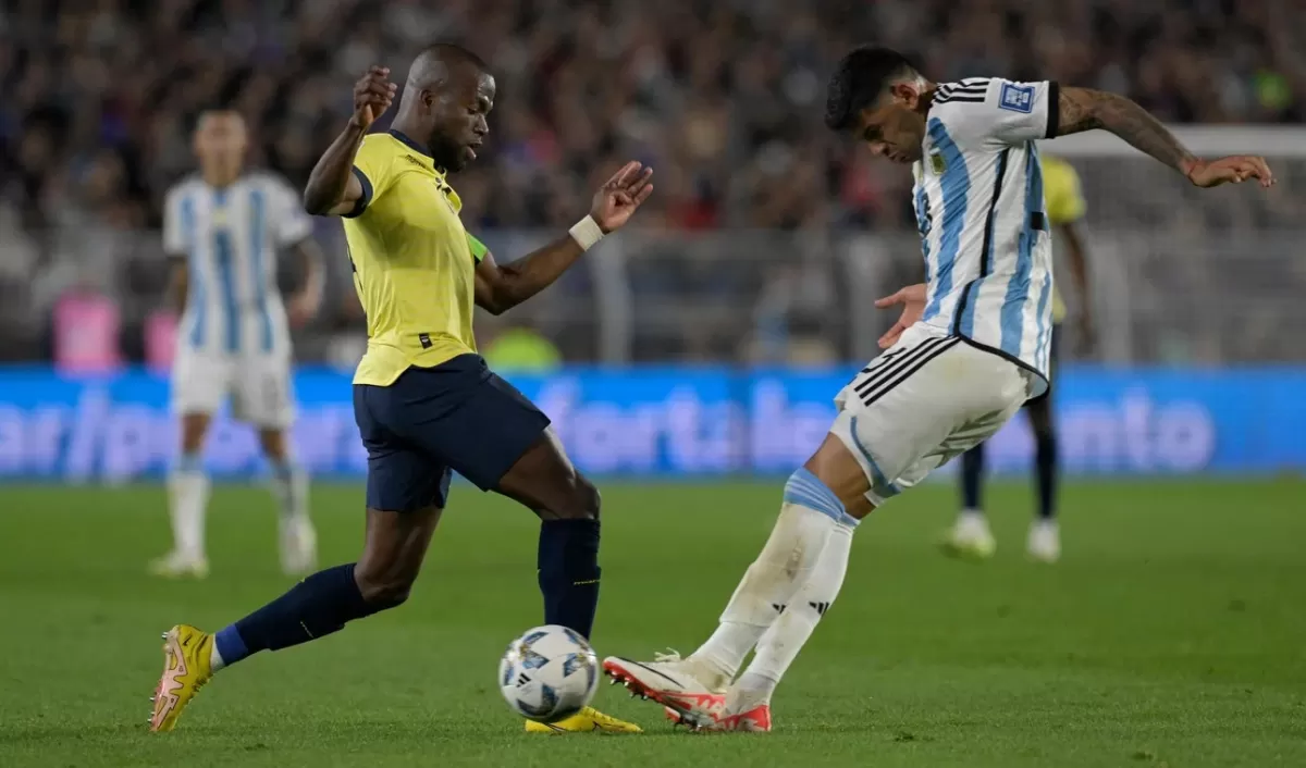 Una figura de Ecuador se quejó luego de la derrota ante la Selección argentina: “No fue justo”