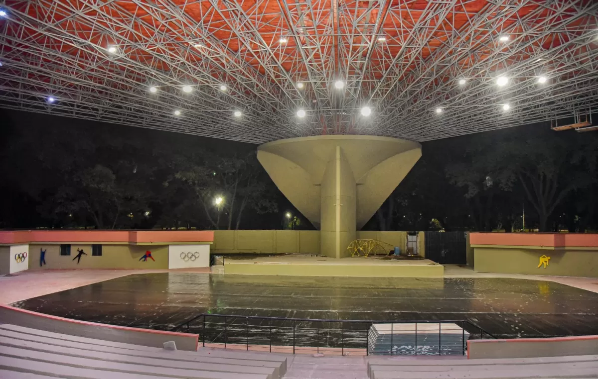 Palacio de los Deportes del parque 9 de Julio