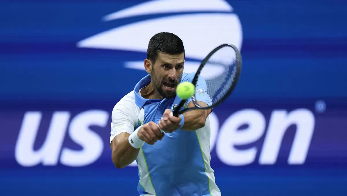 FAVORITO. Djokovic podría sumar su cuarto título de US Open, aunque Medvedev intentará repetir su histórico triunfo ante Nole en 2021.