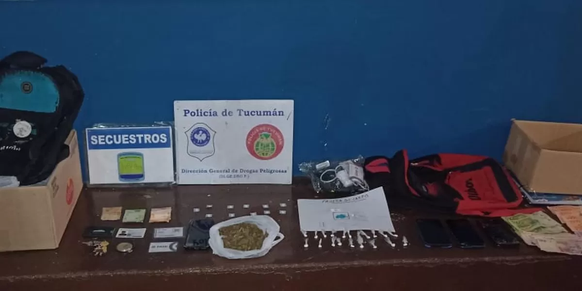 Llevaban marihuana, fueron descubiertos y terminaron detenidos