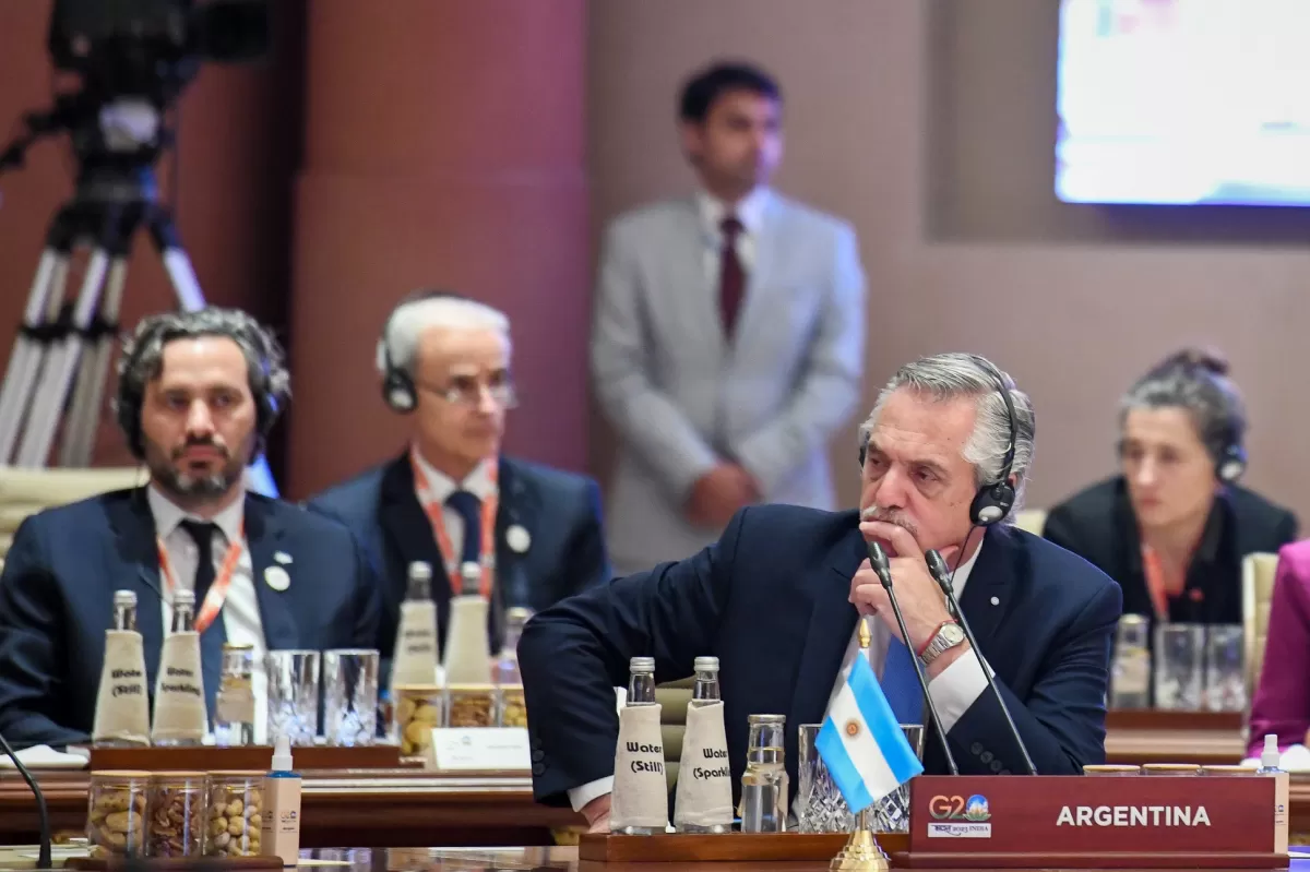 Sesión del G-20. FOTO PRESIDENCIA