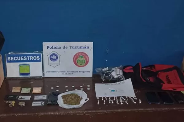 Llevaban marihuana, fueron descubiertos y terminaron detenidos