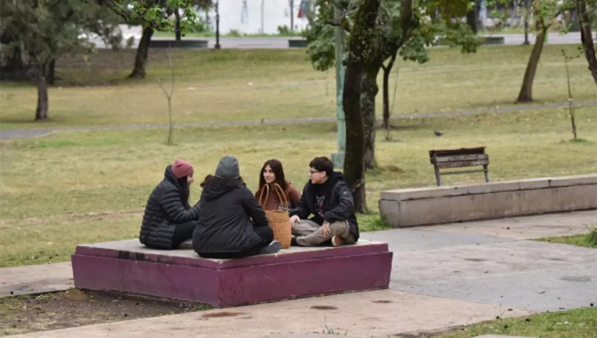 NUBLADO. Se espera que la jornada esté marcada por la nubosidad.