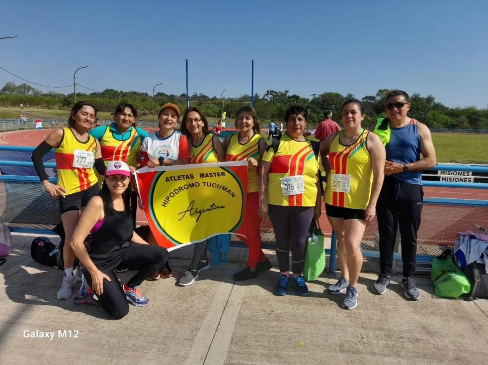 GRAN NIVEL. Los atletas del hipódromo lograron 22 medallas en el Nacional. 