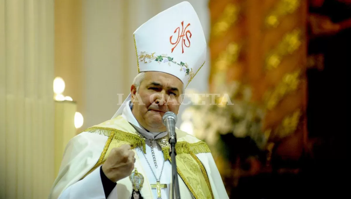 El arzobispo de Tucumán, monseñor Carlos Sánchez.