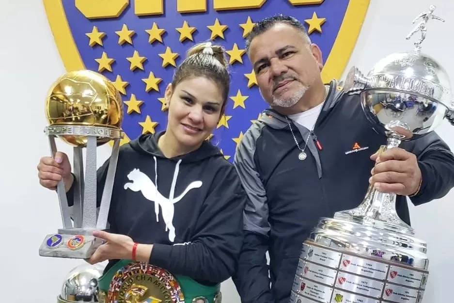 Sabrina “La Muñequita” Pérez y Diego Arrua