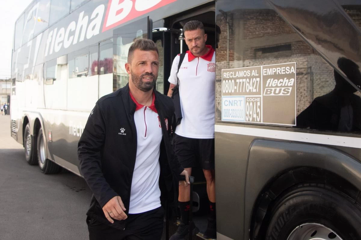 Llegó San Martín al estadio